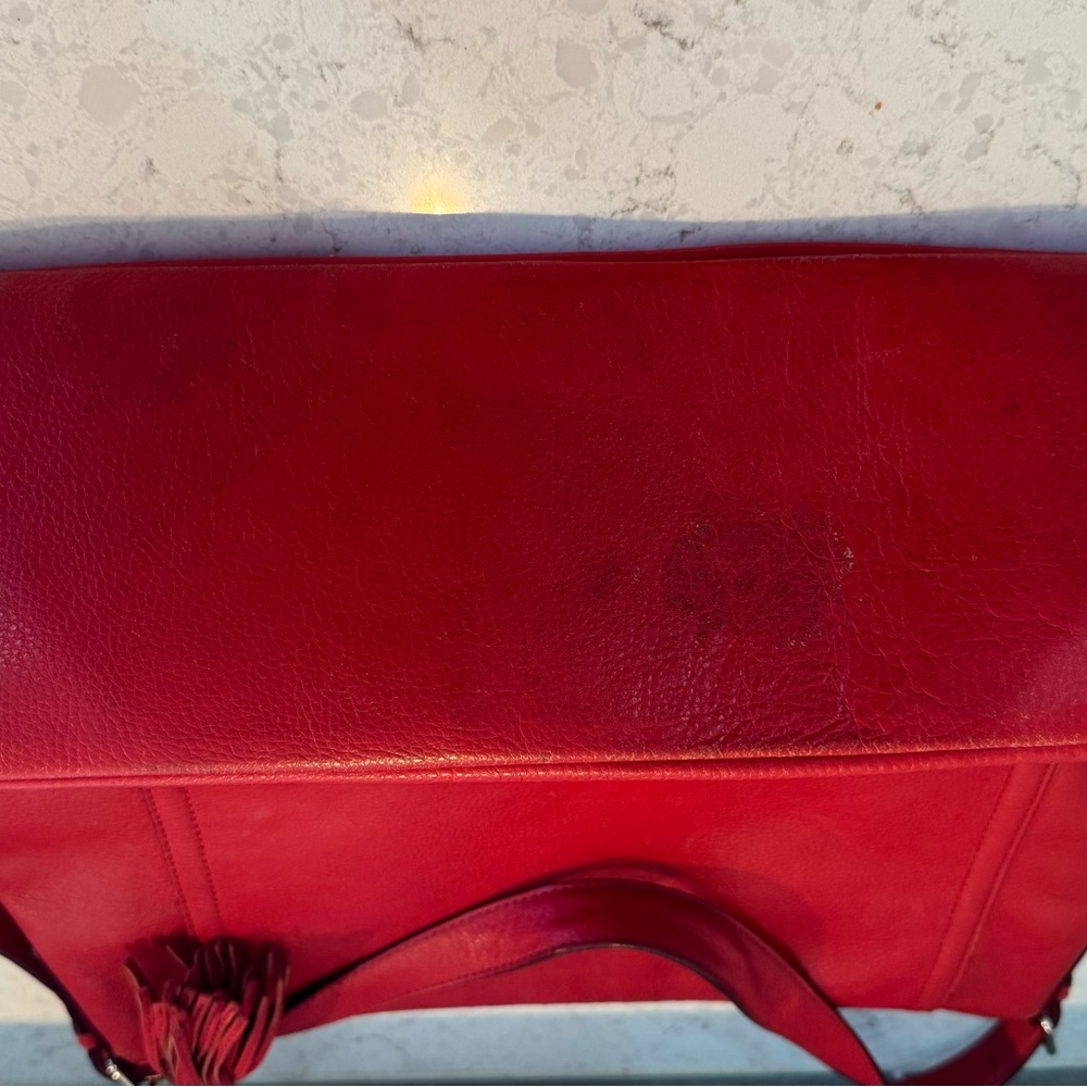 Beautiful Red Kate Spade Shoulder Bag - Picture 3 of 8